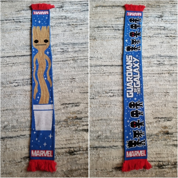 Marvel Gaurdians of the Galaxy Knit Scarf - Picture 2 of 5